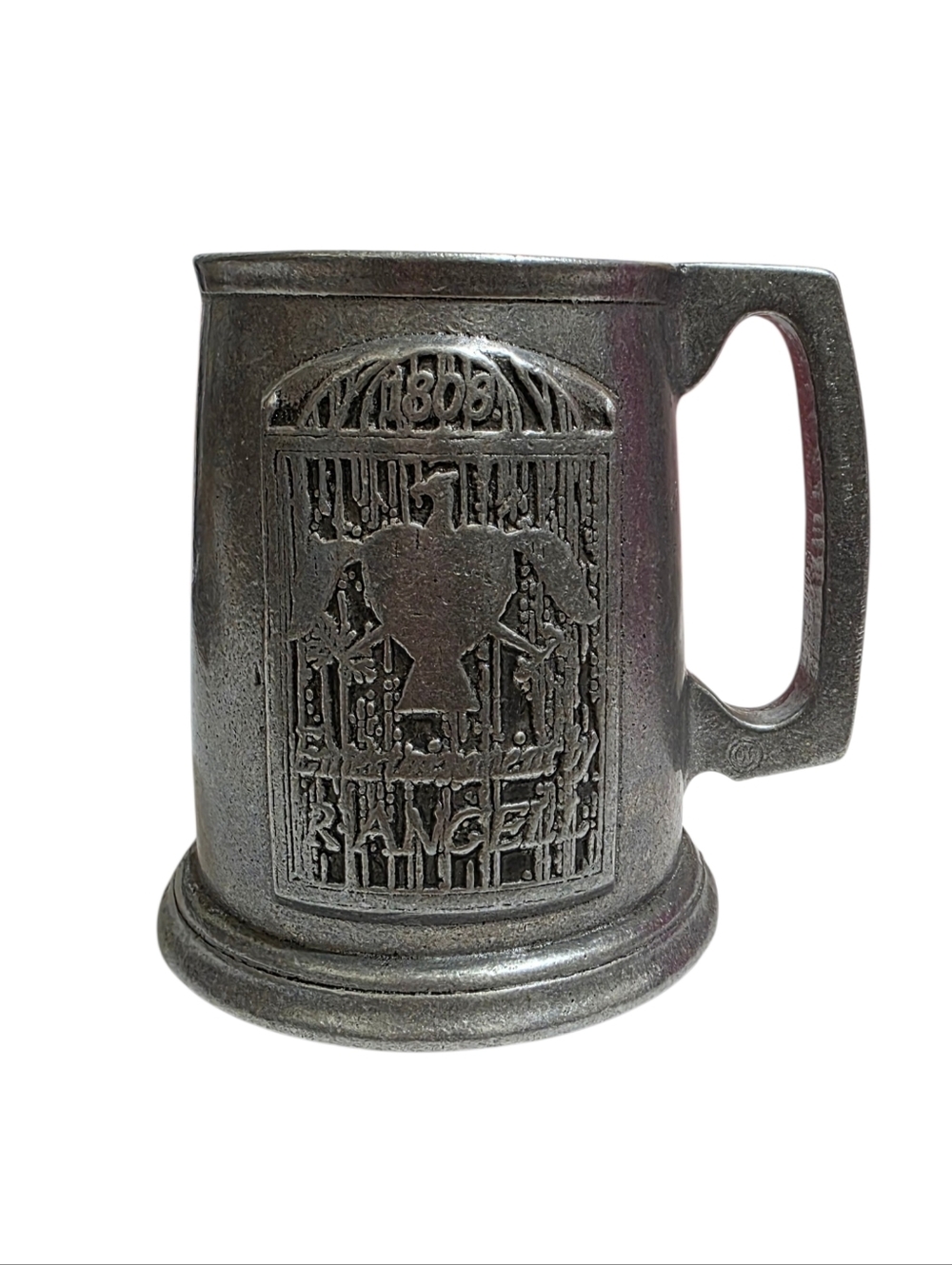 vintage duck pewter tankard stein